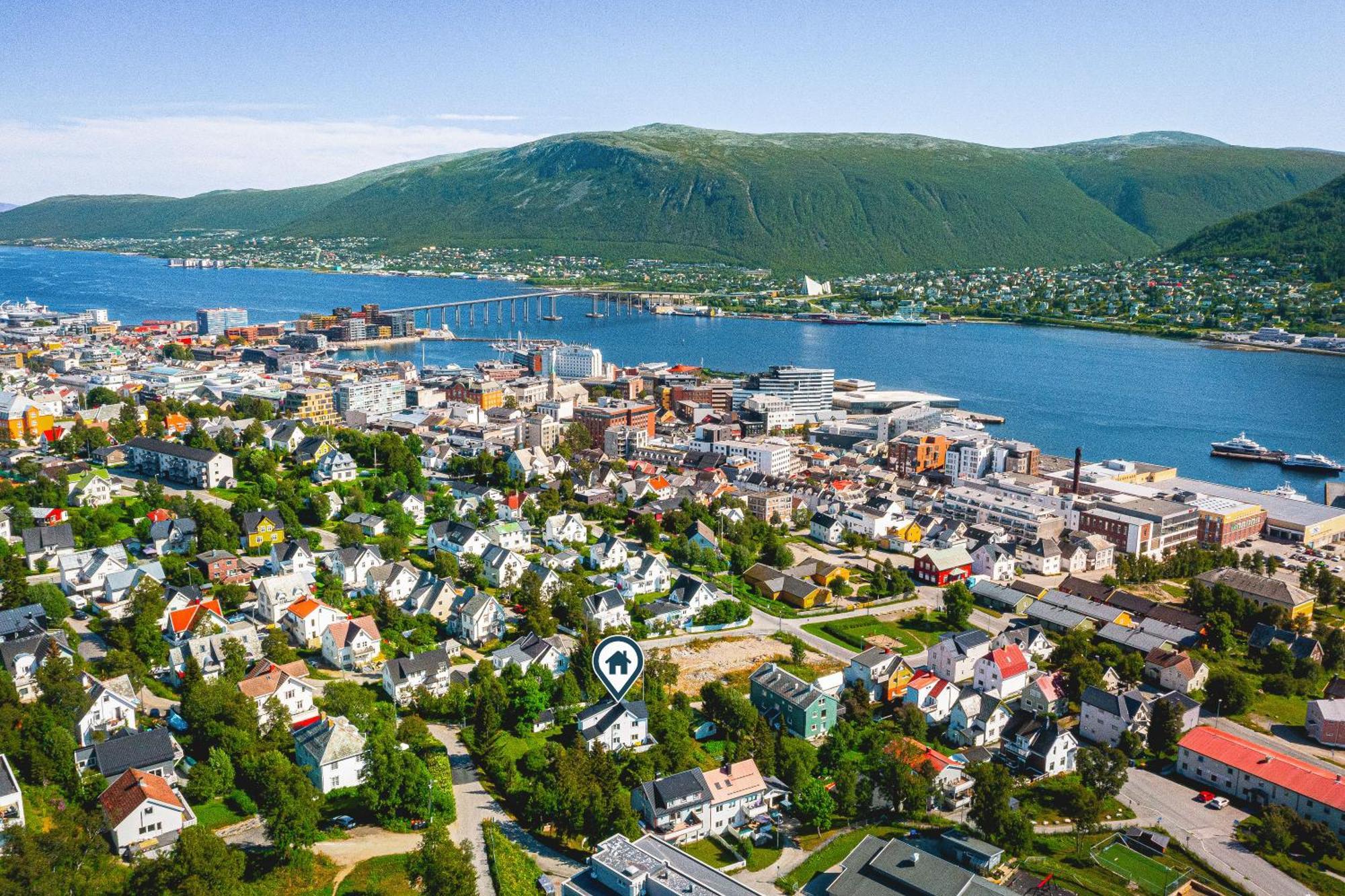 Historical Villa & Green Sanctuary In City Center Tromsø Eksteriør billede